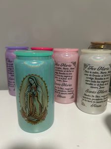 Virgencita Glass cups