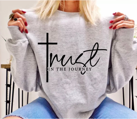 Trust in the journey sweater