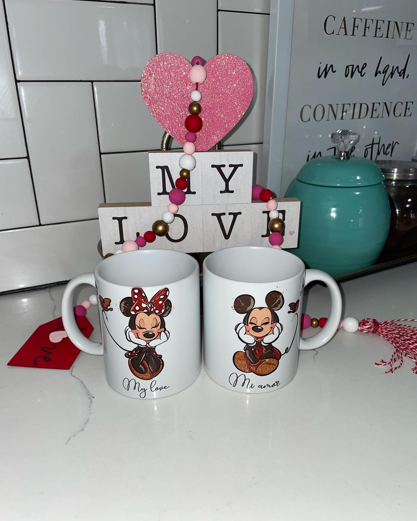 Set of coffe mugs